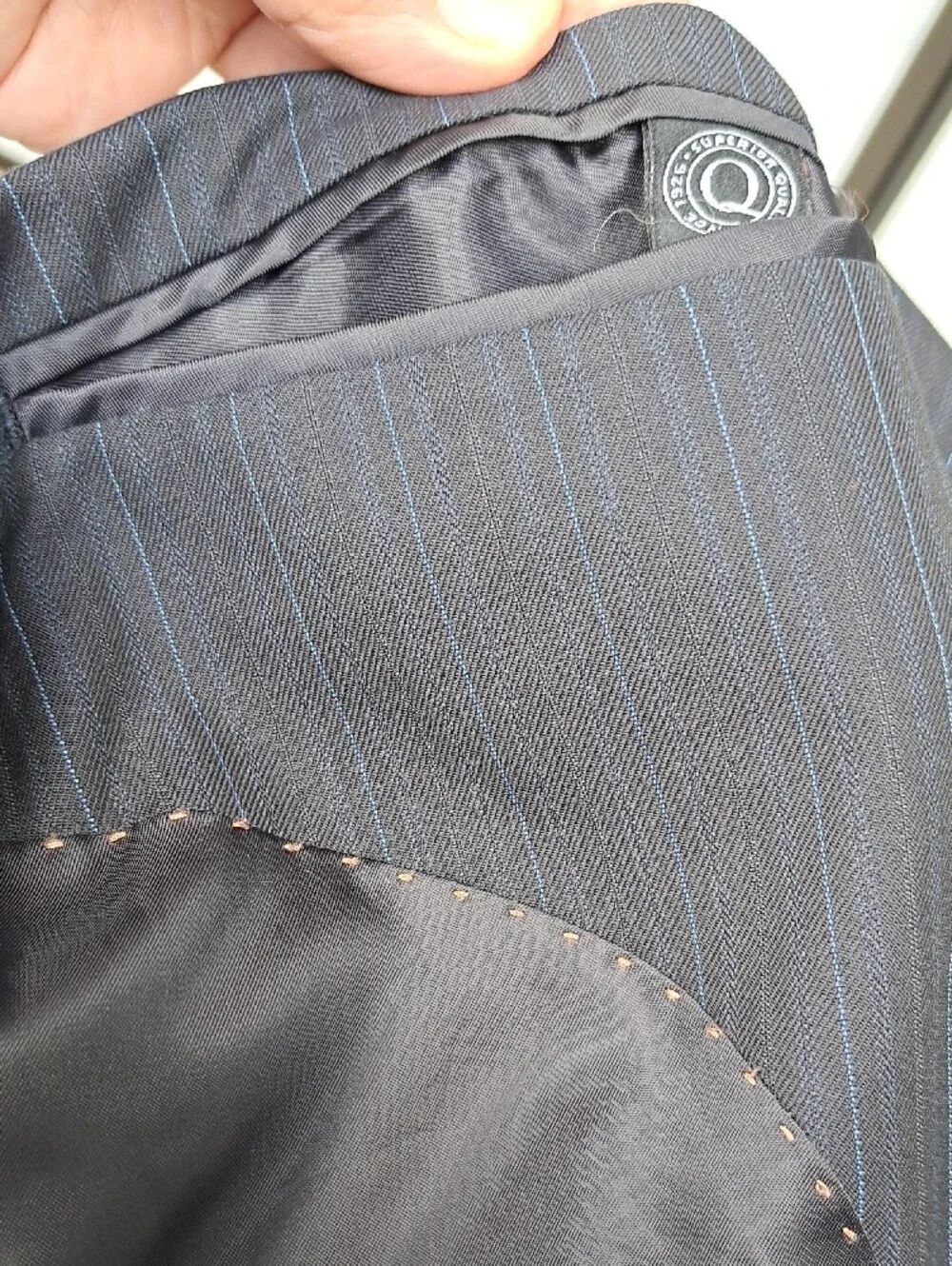 Haggar Men's Navy Suit Jacket